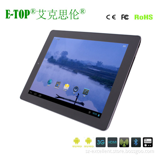 9.7 Inch Android Tablet PC with Built-in 3G and 0.3MP Camera